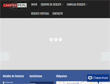 Tablet Screenshot of camitekperu.com